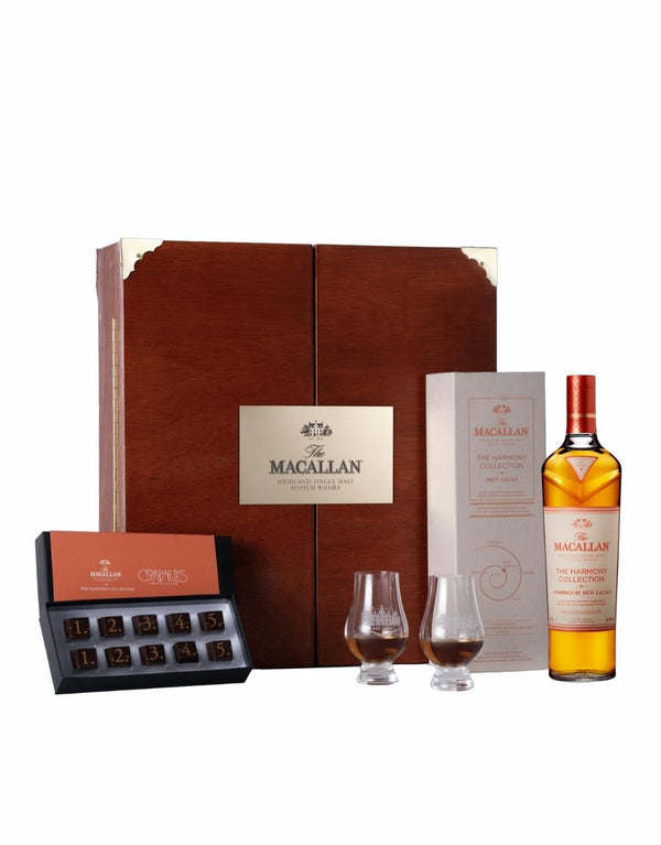 The Macallan Harmony Collection: Rich Cacao X Compartés Chocolate Pairing Kit