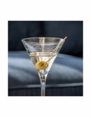 Rolf Glass Mid-Century Modern 7.5oz Martini (Set of 2)