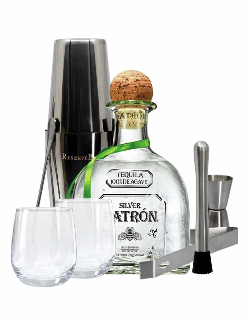 Patrón Silver Cocktail Set