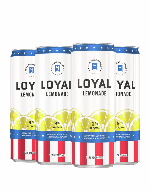 Loyal 9 Lemonade Cocktail (12 Pack)