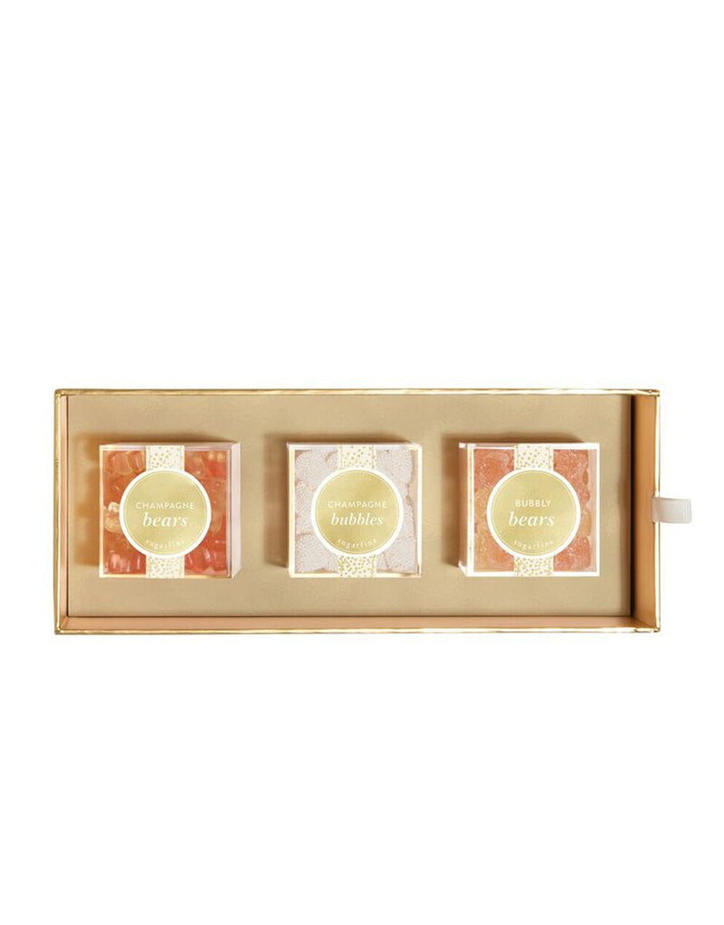 Add On: Sugarfina Cheers 3 Piece Candy Bento Box