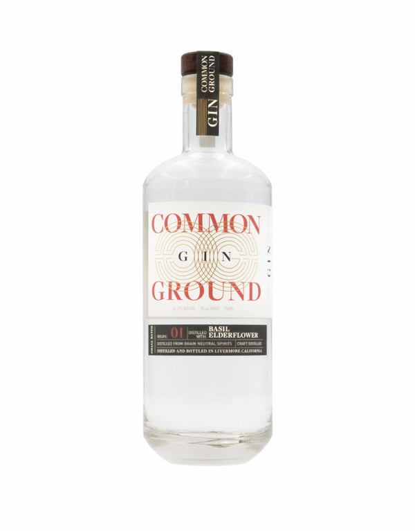 Common Ground Spirits Recipe 01: Basil and Elderflower Gin