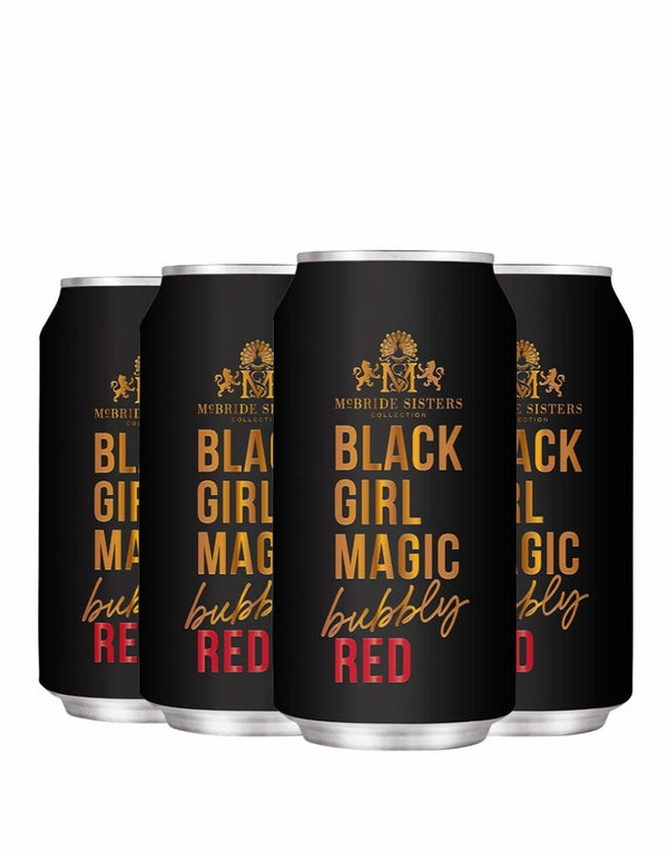 McBride Sisters Black Girl Magic Bubbly Red (4 Pack)