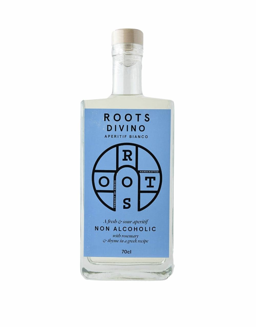 Roots Divino Bianco with Q Tonic 4 Pack Cans and ReserveBar Bar Tumbler (Set of 2)