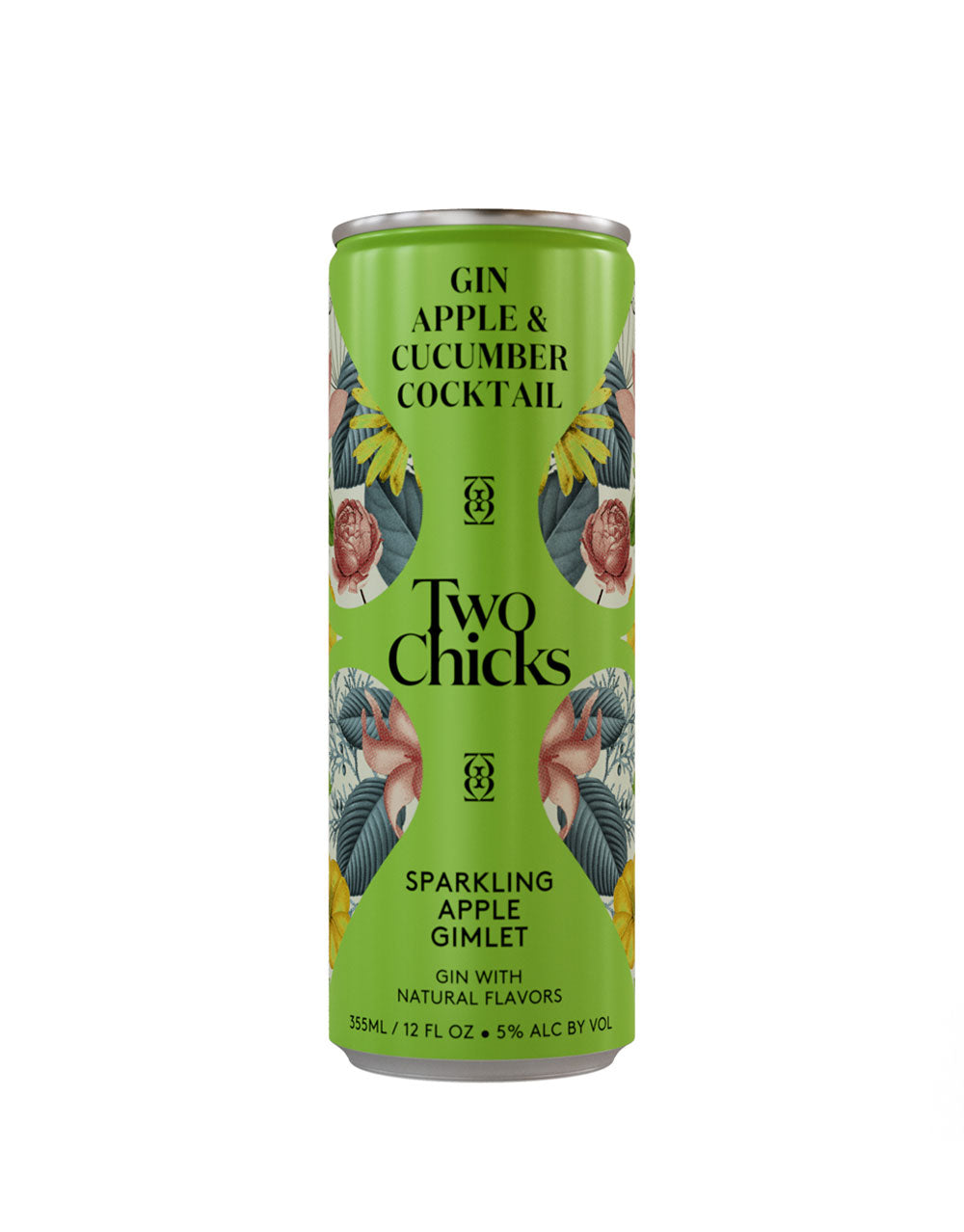 Two Chicks Cocktails Sparkling Apple Gimlet (24 Cans)