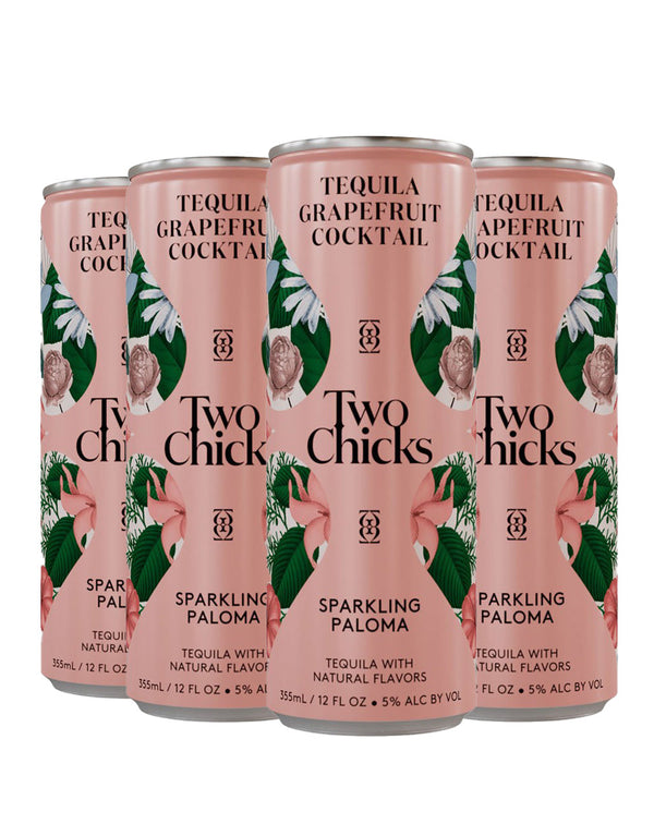 Two Chicks Cocktails Sparkling Paloma (4 Pack)