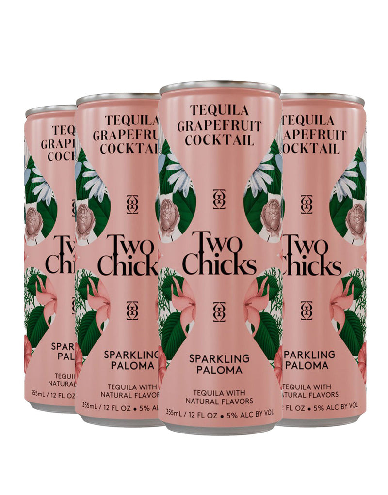 Two Chicks Cocktails Sparkling Paloma (4 Pack)