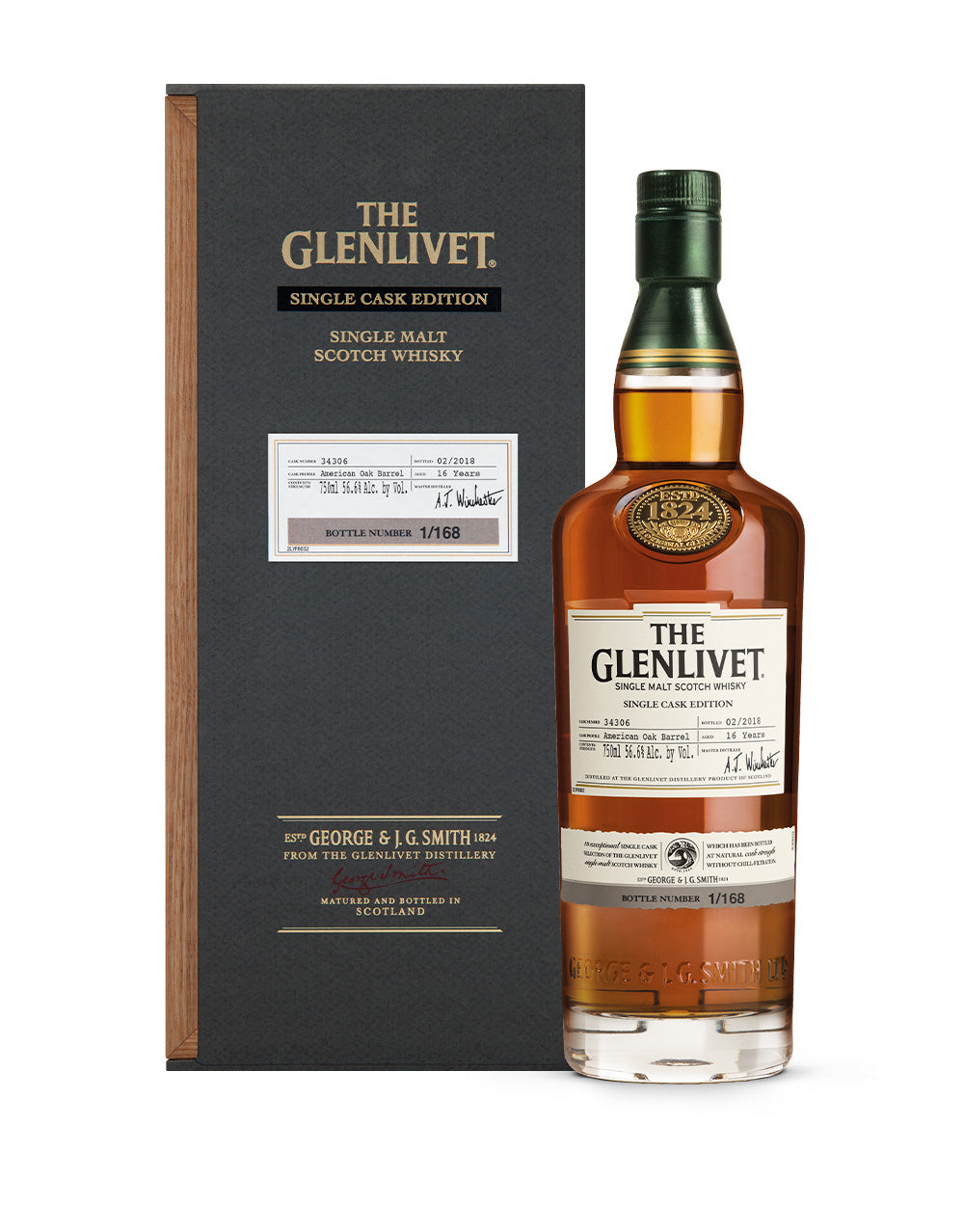 The Glenlivet Single Cask Edition 1st Fill American Oak Barrel #34306