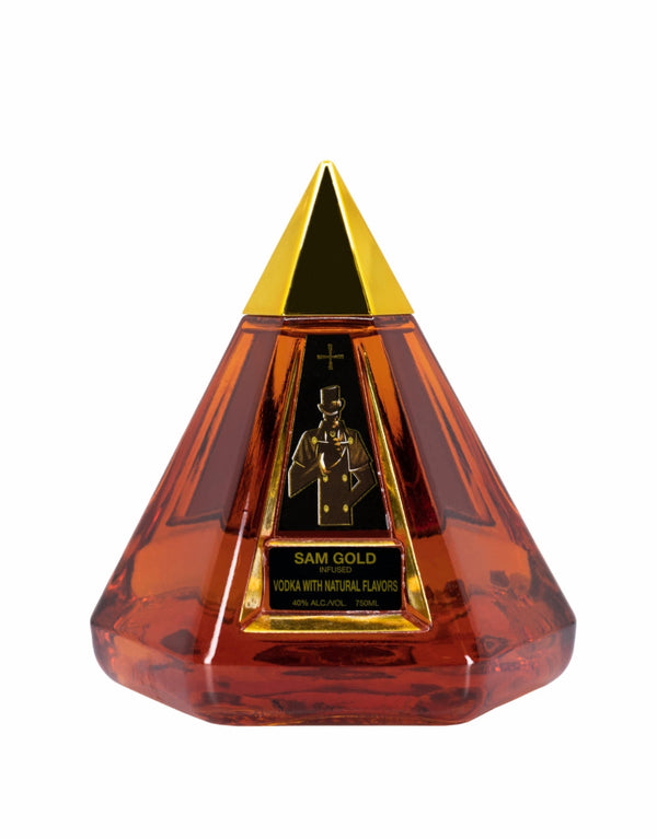 Sam Gold Pyramid Vodka Amberstone