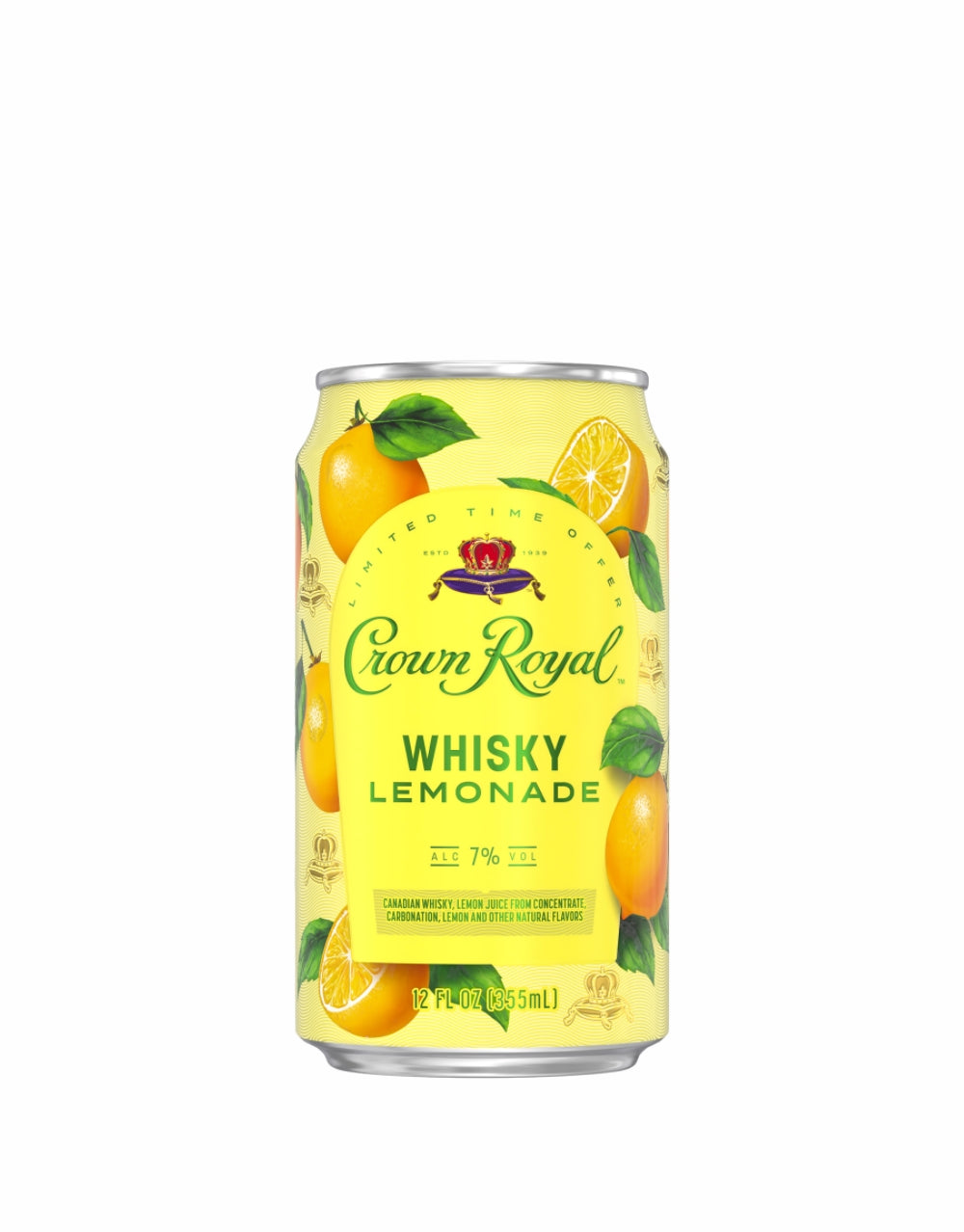 Crown Royal Whisky Lemonade Cocktail (4 Pack)