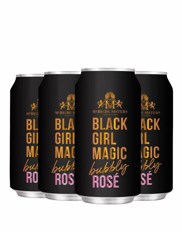 McBride Sisters Black Girl Magic Bubbly Rosé (4 Pack)