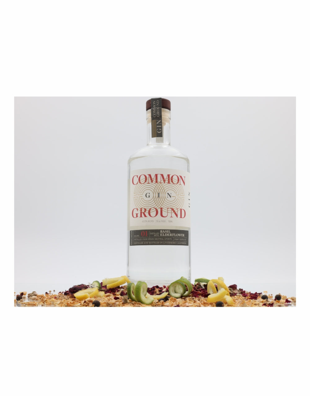 Common Ground Spirits Recipe 01: Basil and Elderflower Gin
