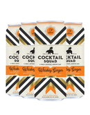 Cocktail Squad Whiskey Ginger Soda (4 Pack)