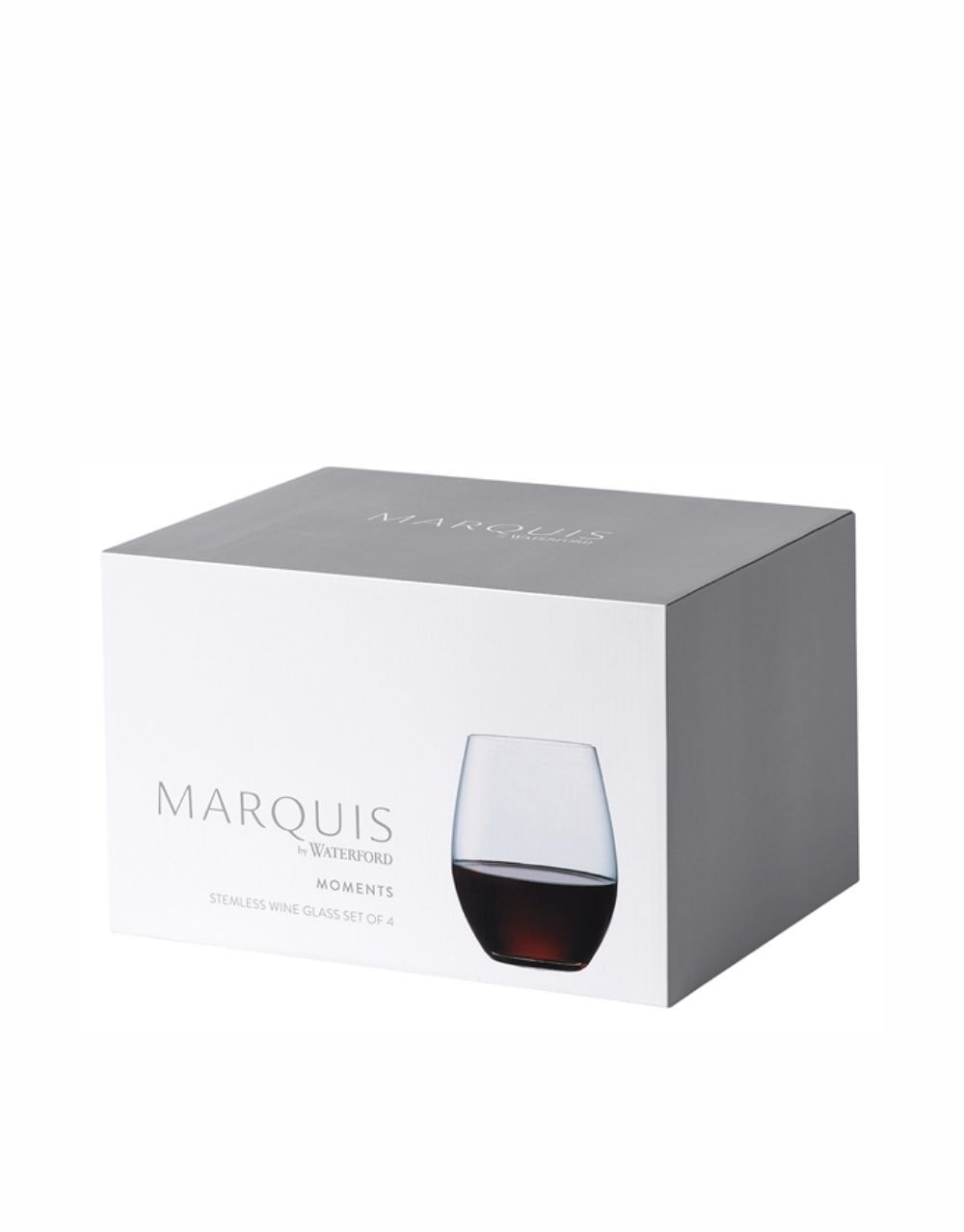 Add On: Waterford Marquis Moments Wine Stemless (Set of 4)