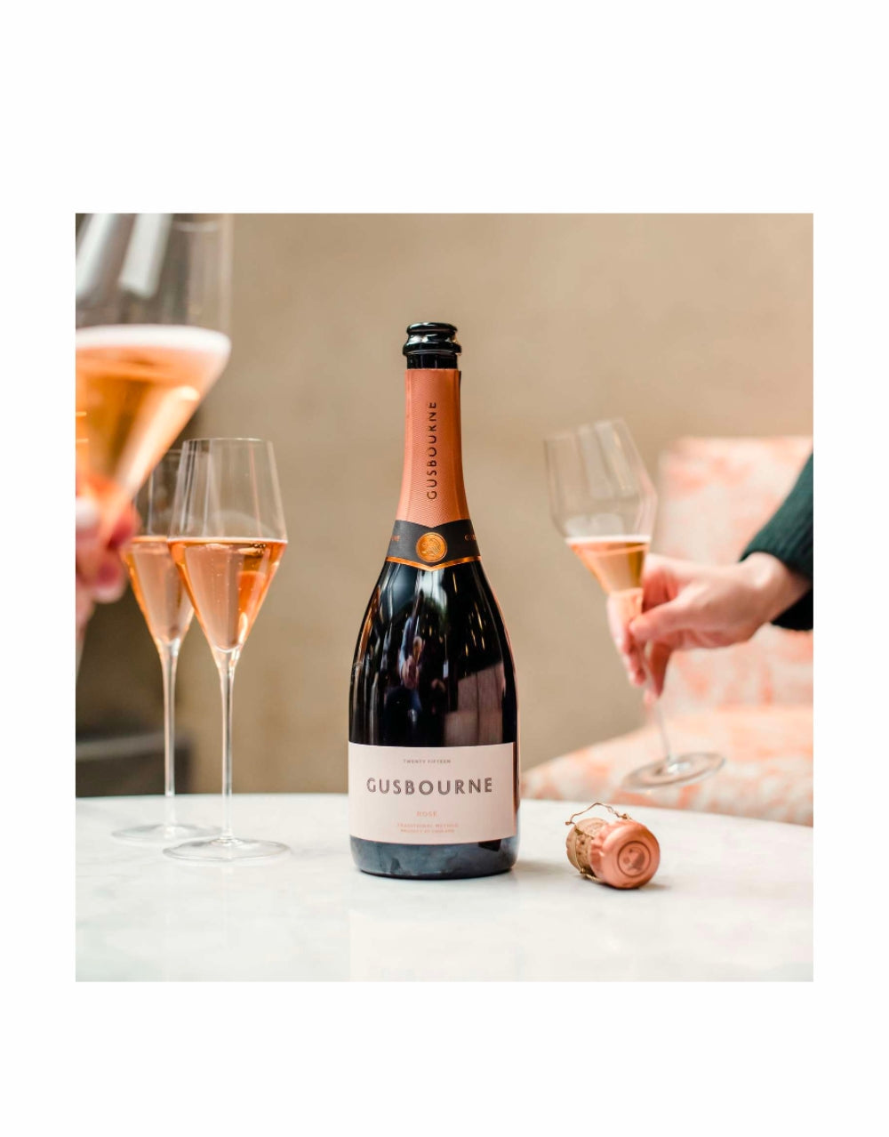 Gusbourne Brut Rose 2015