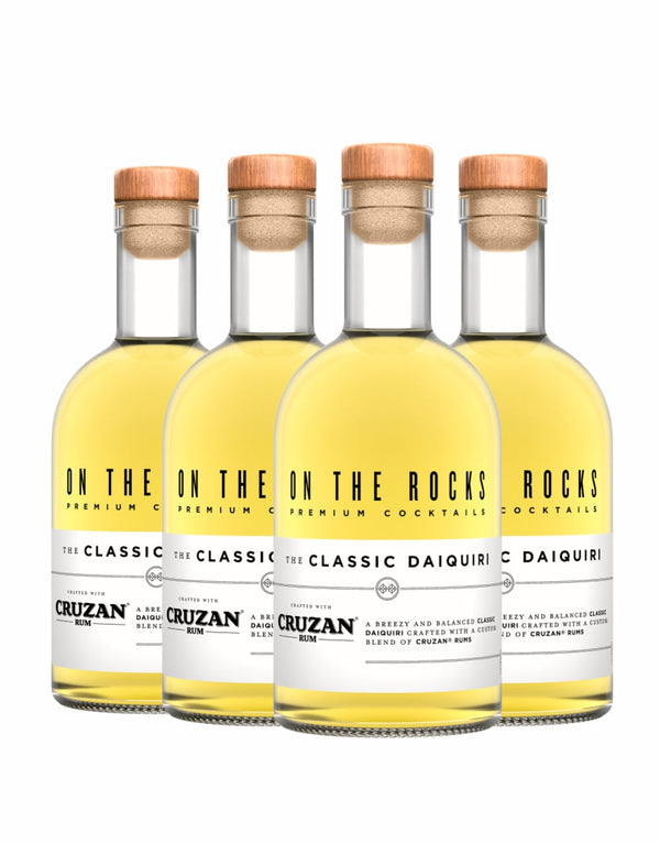 On The Rocks Cocktails Cruzan Daiquiri (4 Pack)