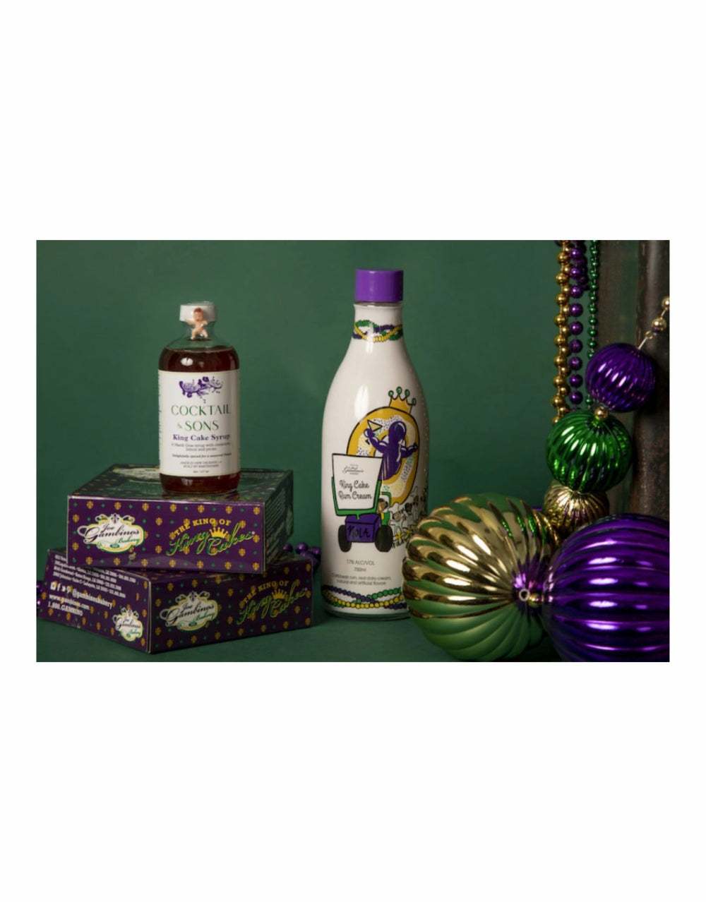 Gambino's King Cake Rum Cream