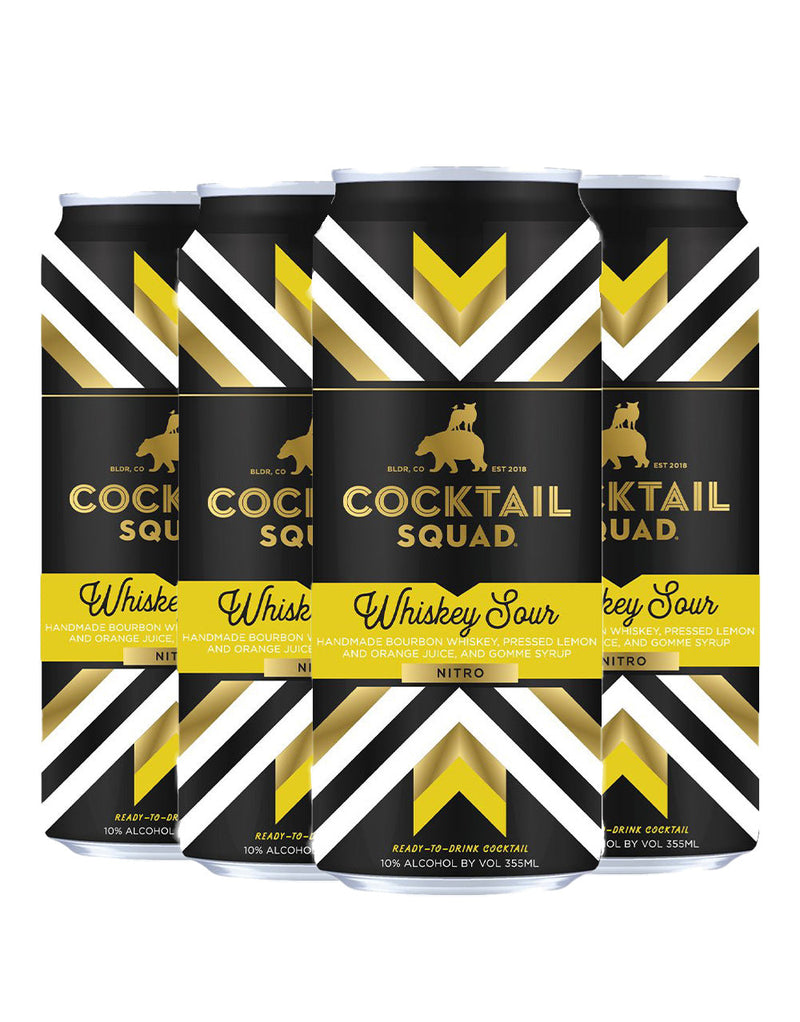 Cocktail Squad Whiskey Sour (4 Pack)