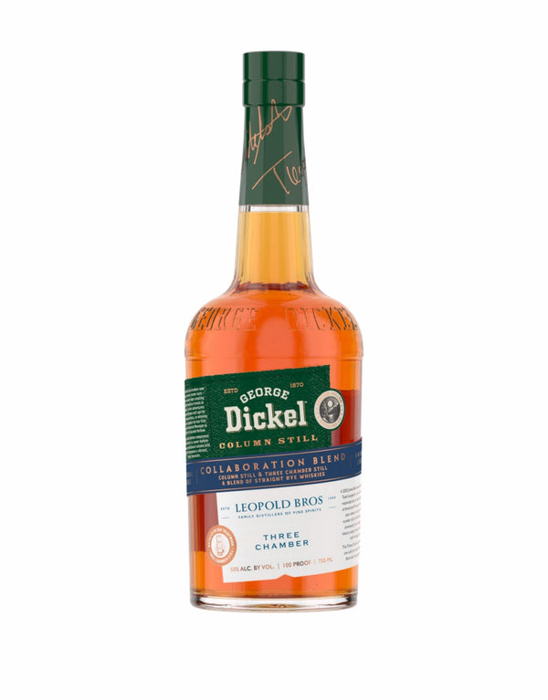 George Dickel and Leopold Brothers Collaboration Blend Rye Whisky