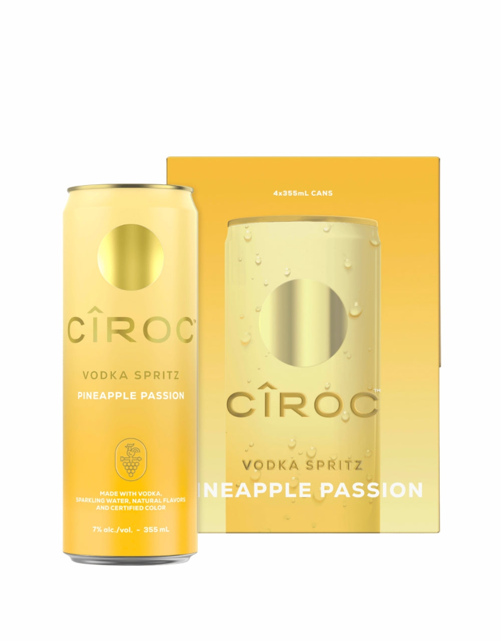 Cîroc Vodka Spritz Pineapple Passion (4 Pack)