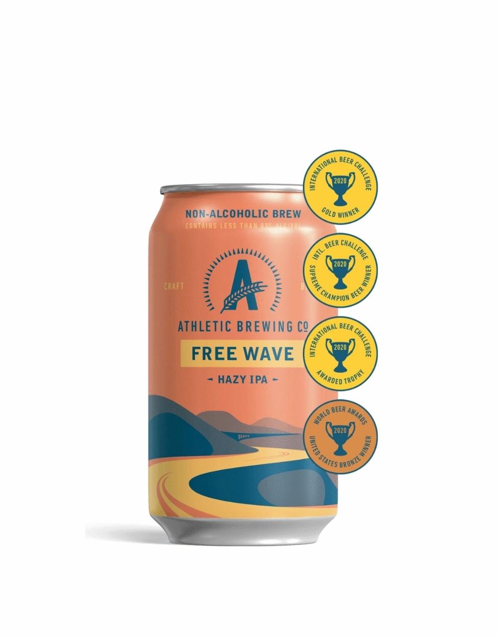 Athletic Brewing Company Free Wave Hazy IPA