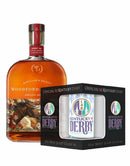 Pre-Order: WOODFORD RESERVE® 2022 KENTUCKY DERBY® 148 BOTTLE with 2022 Kentucky Derby Mint Julep Glasses (4 Pack)