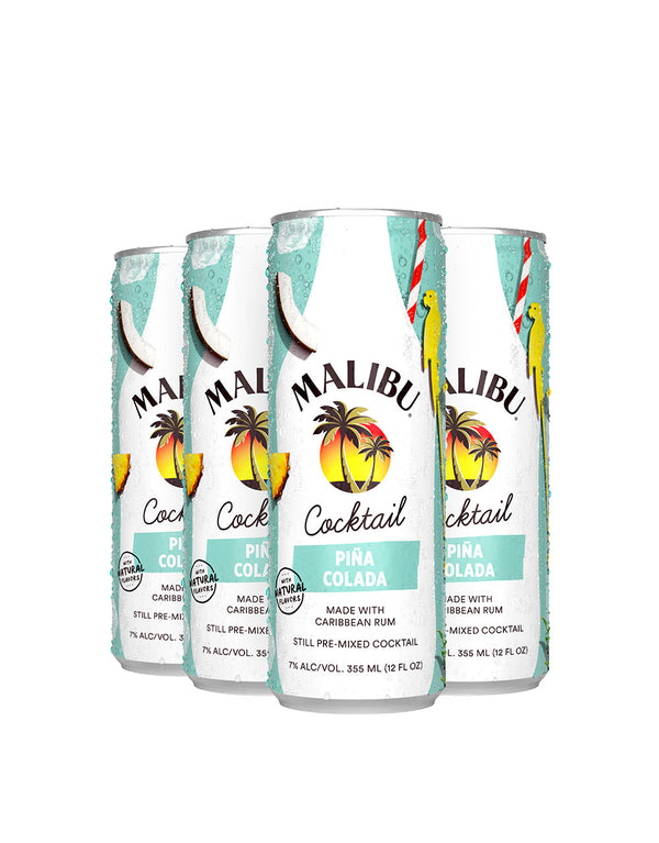 Malibu Piña Colada Cocktails (4 pack)