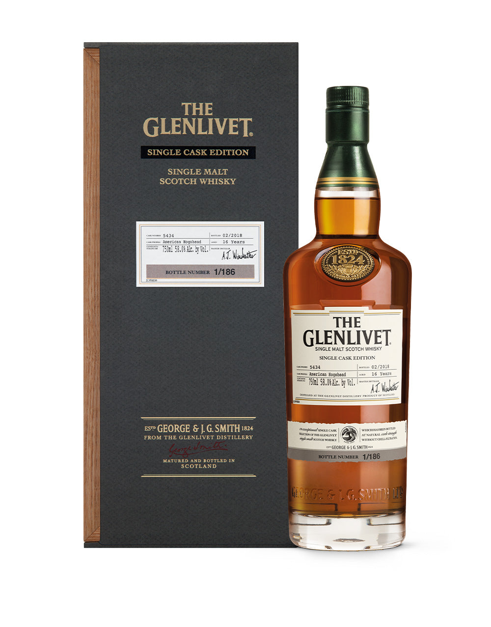 The Glenlivet Single Cask Edition 2nd Fill American Hogshead #5434