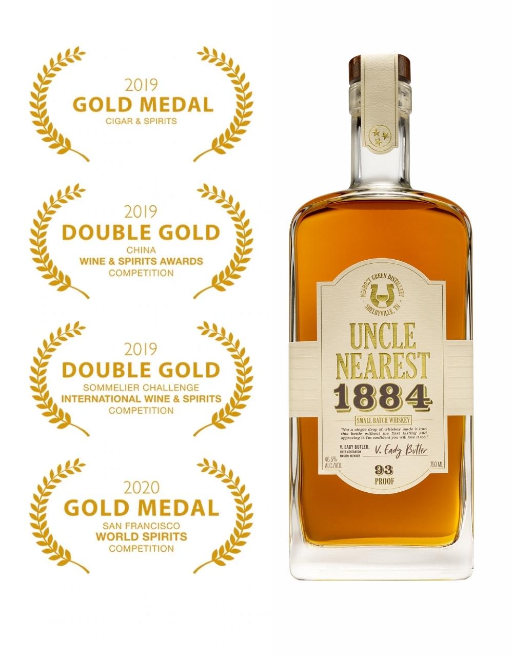 Uncle Nearest 1856 Premium Aged Whiskey & 1884 Small Batch Whiskey