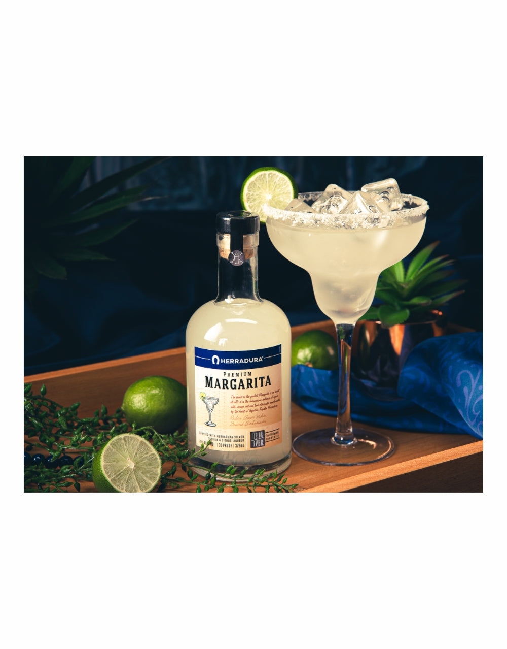 Up or Over: Tequila Herradura Premium Margarita (375 ml)