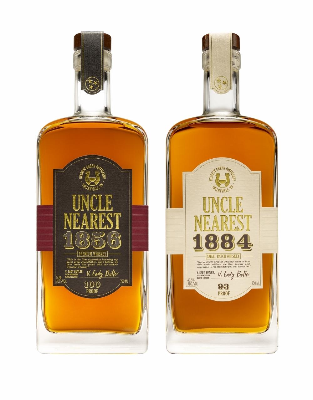 Uncle Nearest 1856 Premium Aged Whiskey & 1884 Small Batch Whiskey