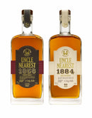 Uncle Nearest 1856 Premium Aged Whiskey & 1884 Small Batch Whiskey with 4 Markham Marquis by Waterford Double Old Fashioned Glasses