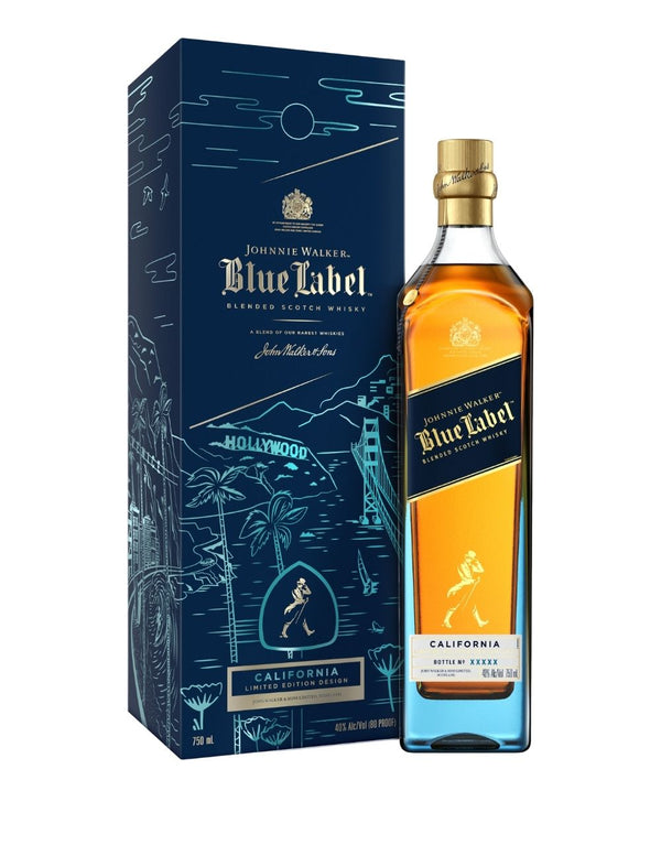 Johnnie Walker Blue Label Blended Scotch Whisky, California