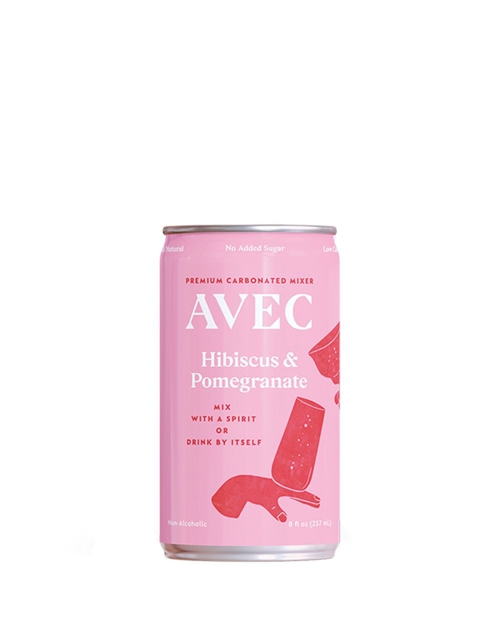 AVEC Hibiscus & Pomegranate (4-pack)