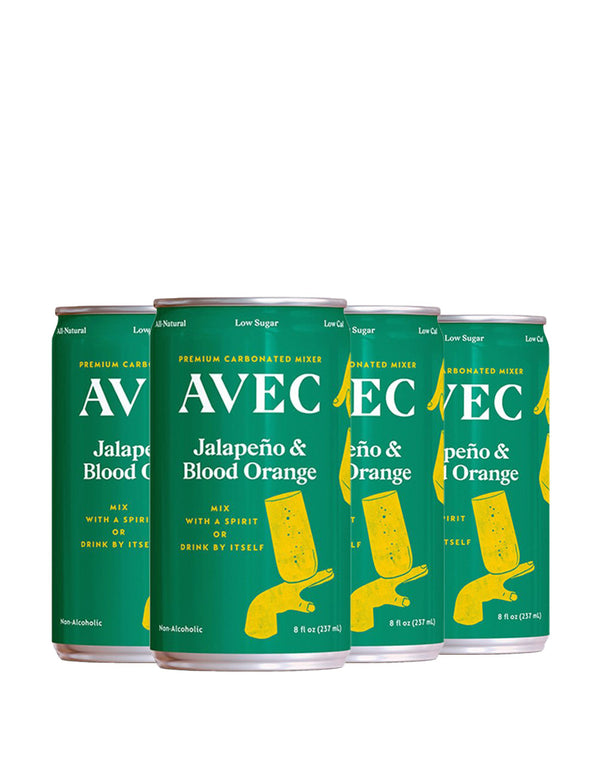 AVEC Jalapeño & Blood Orange (4-pack)