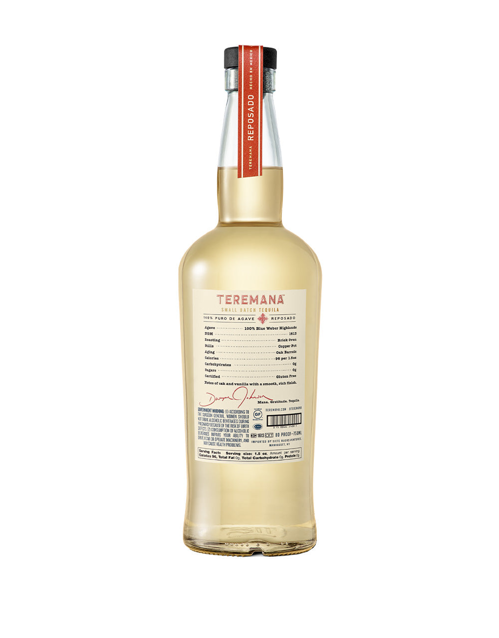 Teremana Tequila Reposado