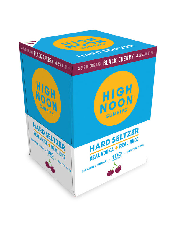 High Noon Black Cherry Hard Seltzer (12 Pack)