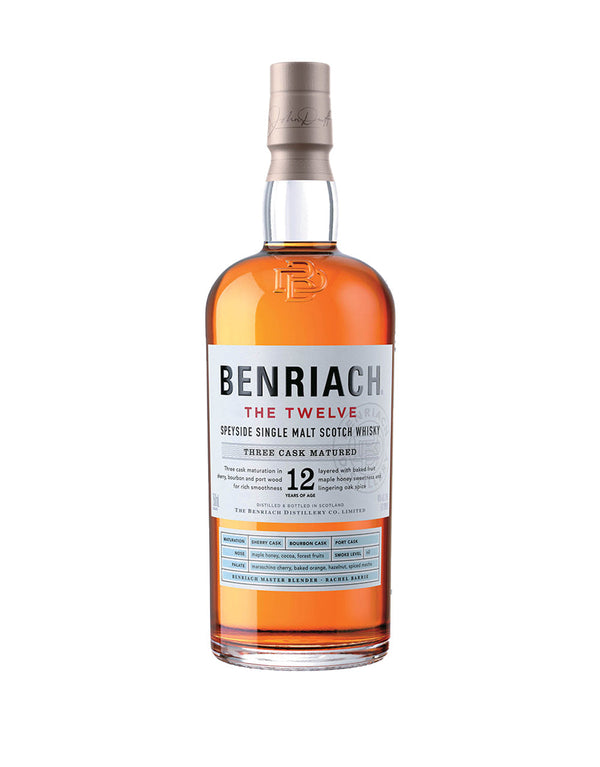 BenRiach The 12 Single Malt Scotch Whisky