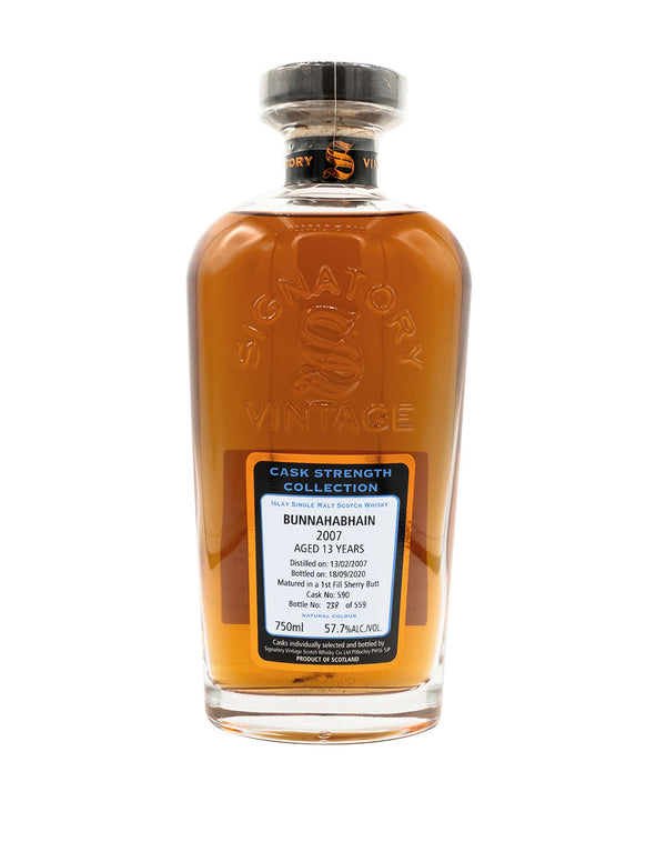 Signatory Single Cask Bunnahabhain 13 Year (Cask# 590)