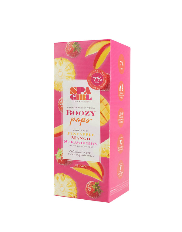 Spa Girl Cocktails Boozy Pops (12 Pack)