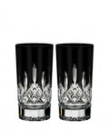 Waterford Lismore Black Hiball 12 Oz Set