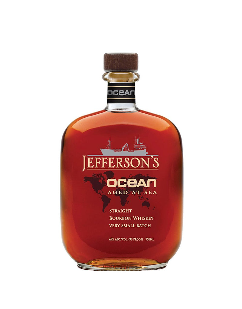 Jefferson's Ocean Voyage: Aged at Sea Bourbon with Rolf Glass Glencairn Set