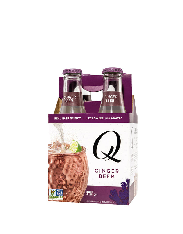 Q Ginger Beer 4 Pack Bottles