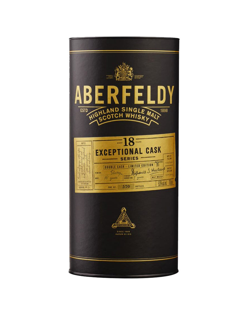 Aberfeldy 18 Year Old Exceptional Cask Series