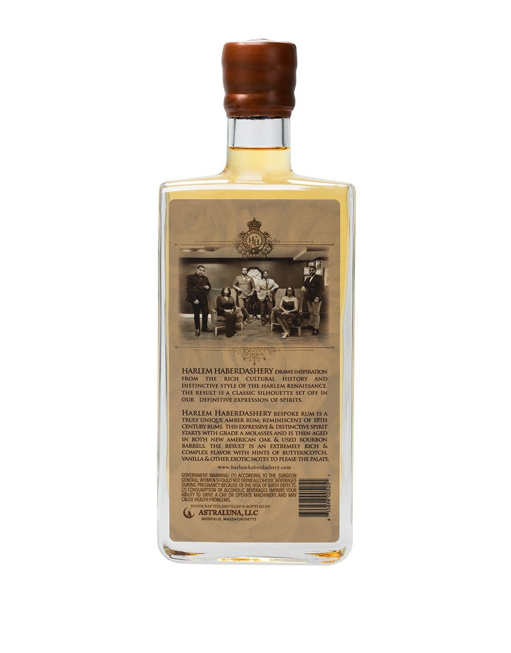 HH Bespoke Rum with Markham Marquis by Waterford Double Old Fashioned Glasses