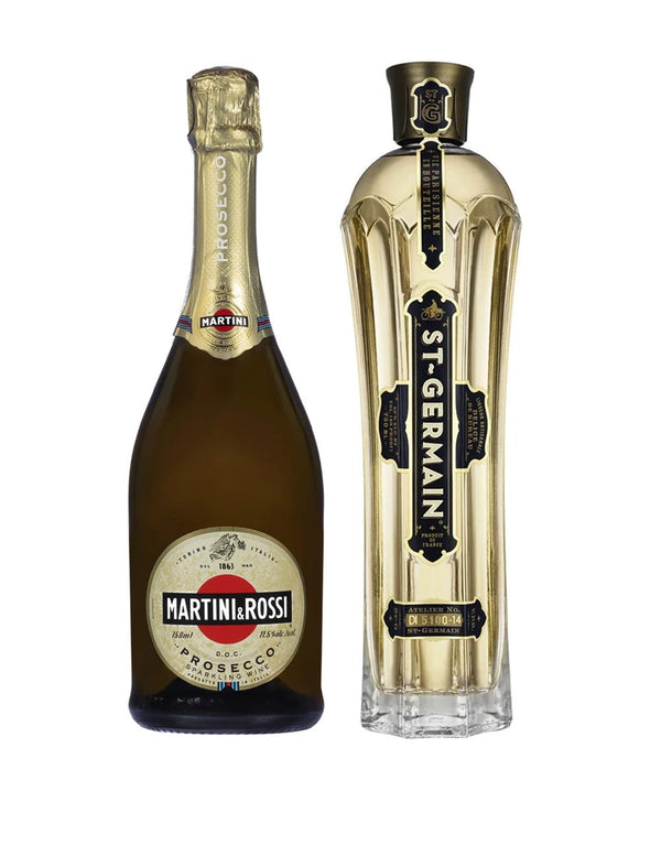St-Germain Elderflower Liqueur and Martini & Rossi Prosecco Gift Set