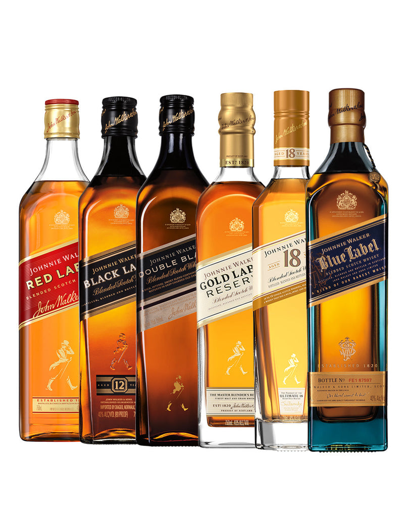 Johnnie Walker® Collection (6 bottles)