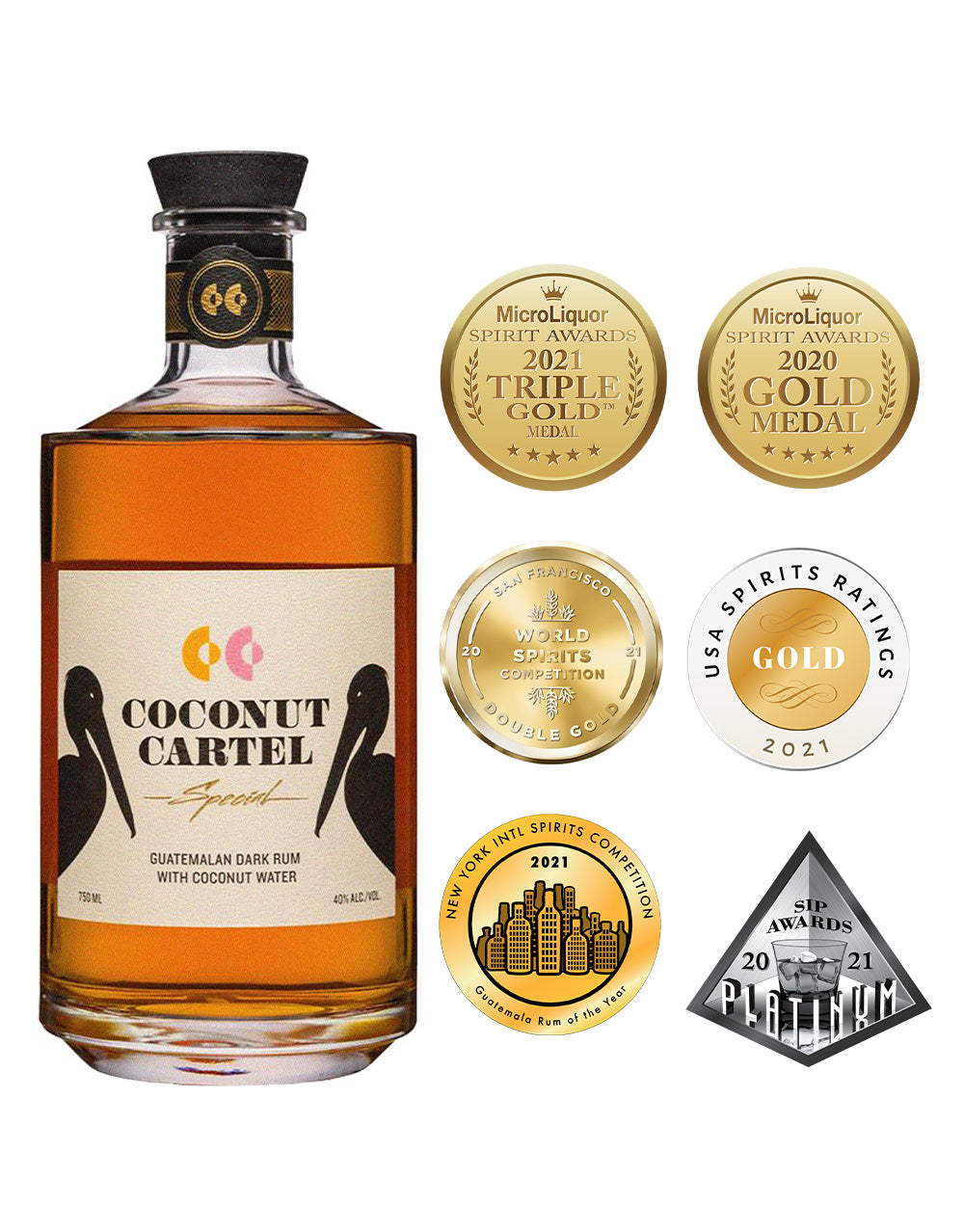 Coconut Cartel Special Añejo Rum