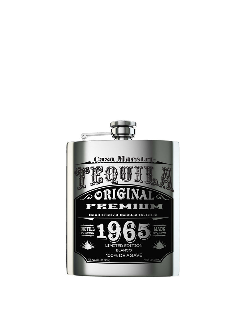 Casa Maestri Flask Edition Blanco Tequila (200ml)