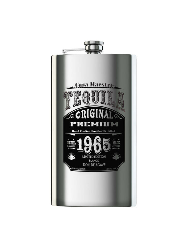 Casa Maestri Flask Edition Blanco Tequila (750ml)